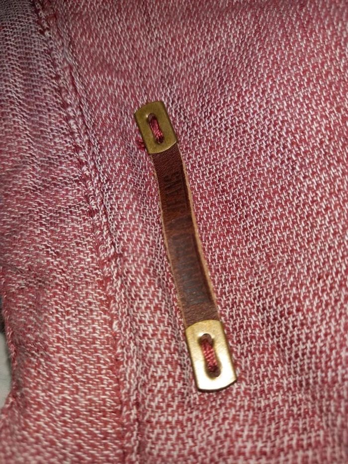 Chemise rouge Bonobo - photo numéro 5