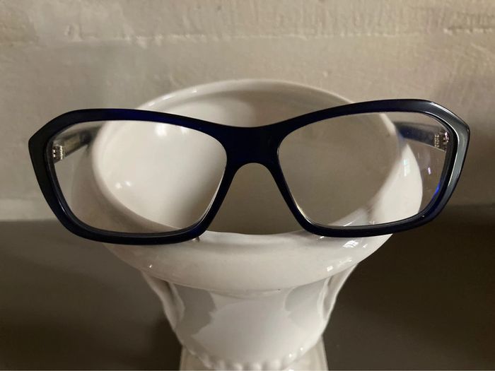 Lunettes de vue bleu marine - photo numéro 2