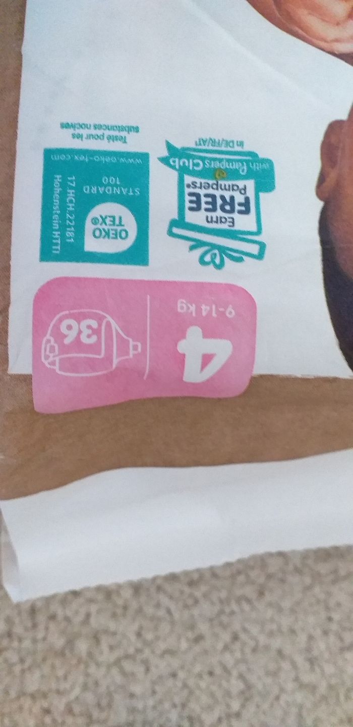 Couche Pempers harmonie et deux lots de lingettes - photo numéro 3