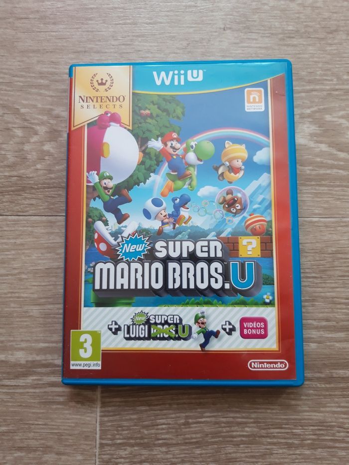 New super mario bros u jeu Nintendo Wii U