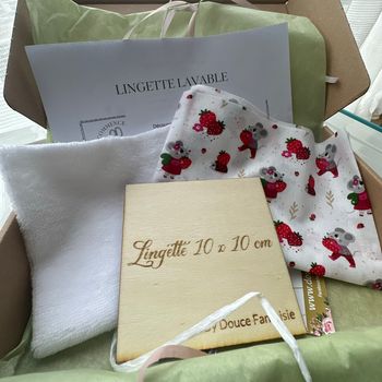 Kit couture lingettes lavables