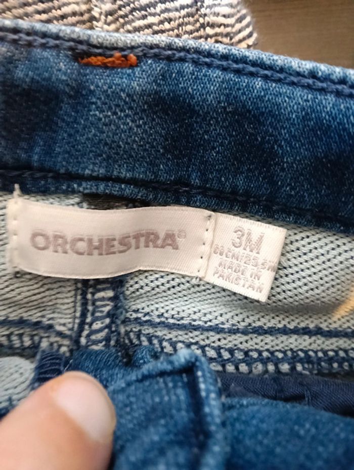 Gros lot jean pantalon 16 pièces 3 mois - photo numéro 5