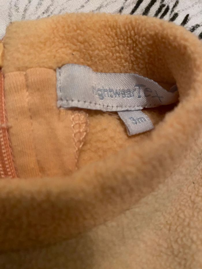 Pyjama polaire, taille 3 mois, marque Tex. - photo numéro 2