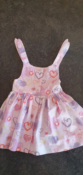 Belle robe cœurs 3 mois