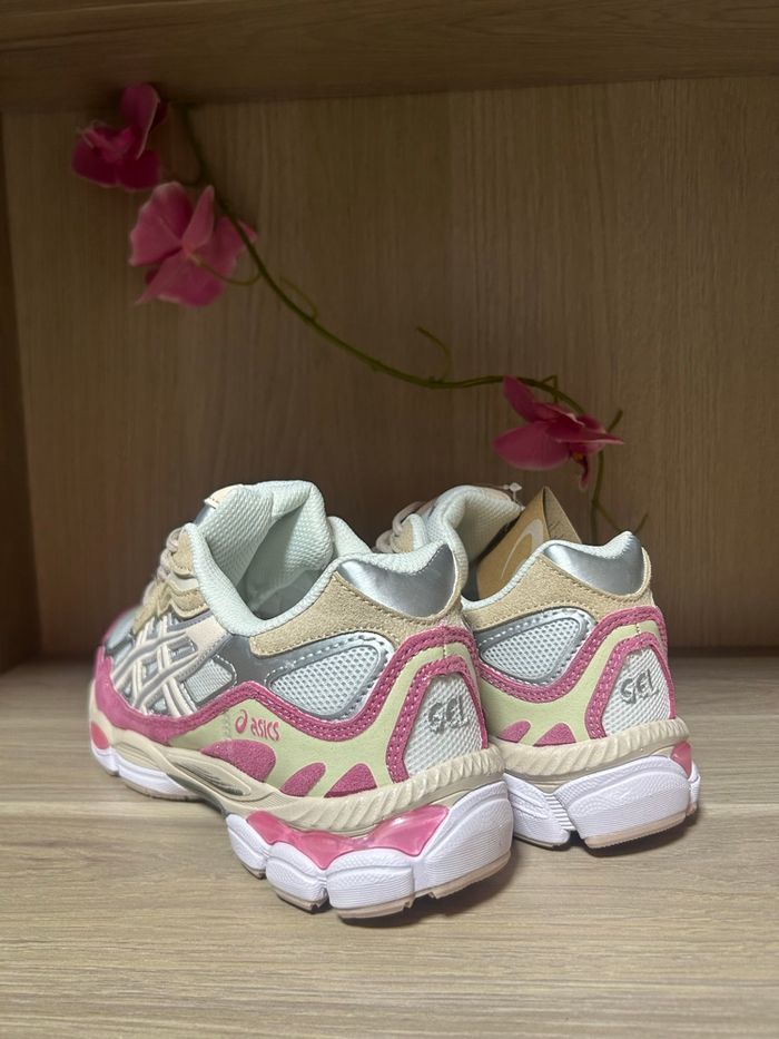 Asics GeL-NYC Crème/Rose-taille 42🌸 - photo numéro 7