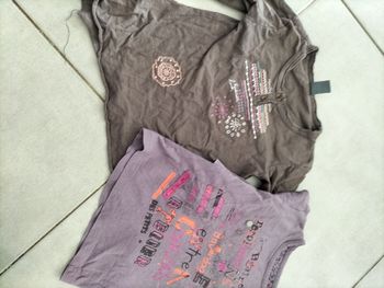 Lot de 2 hauts manches longues