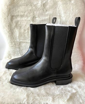 Bottines noires pointure 38 Vanessa Wu Talons 3 cm