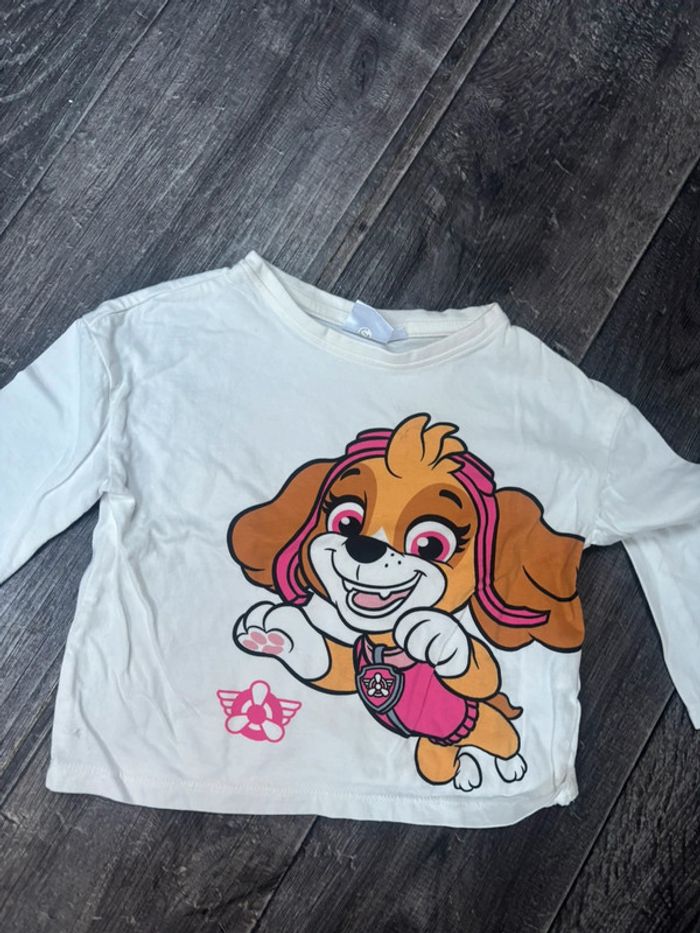 Haut pat patrouille fille 3 ans