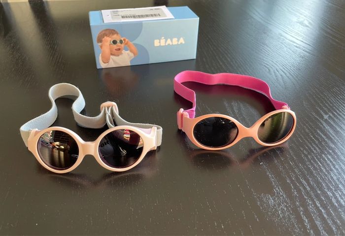 Lot de 2 paires de lunettes de soleil