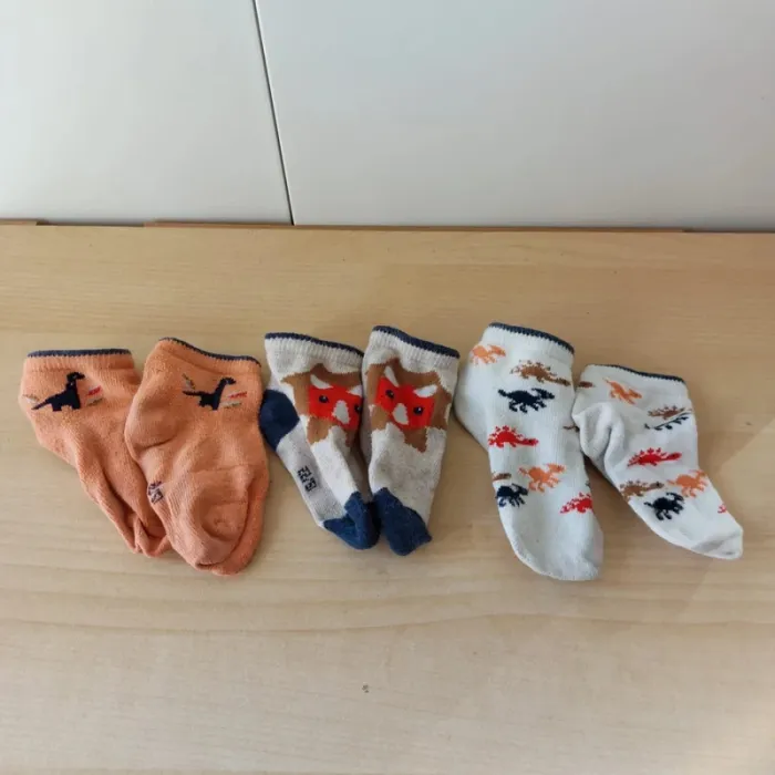 3 paires de chaussettes été Obaibi