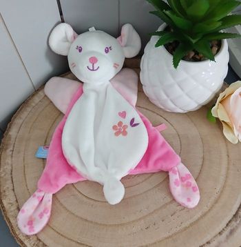Souris Sucre d'orge rose