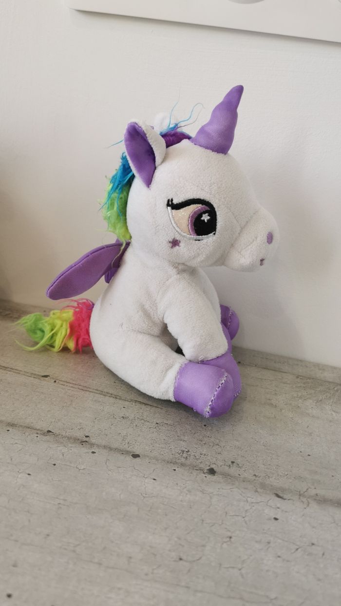 Peluche licorne - photo numéro 2
