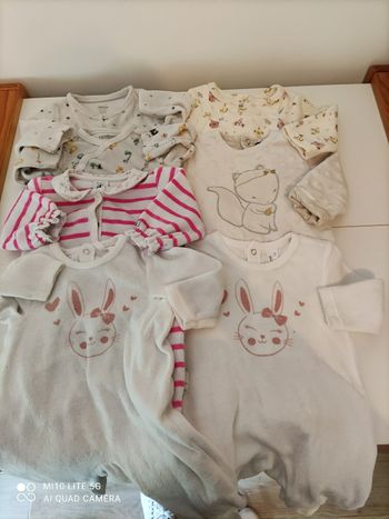 Lots pyjamas velours