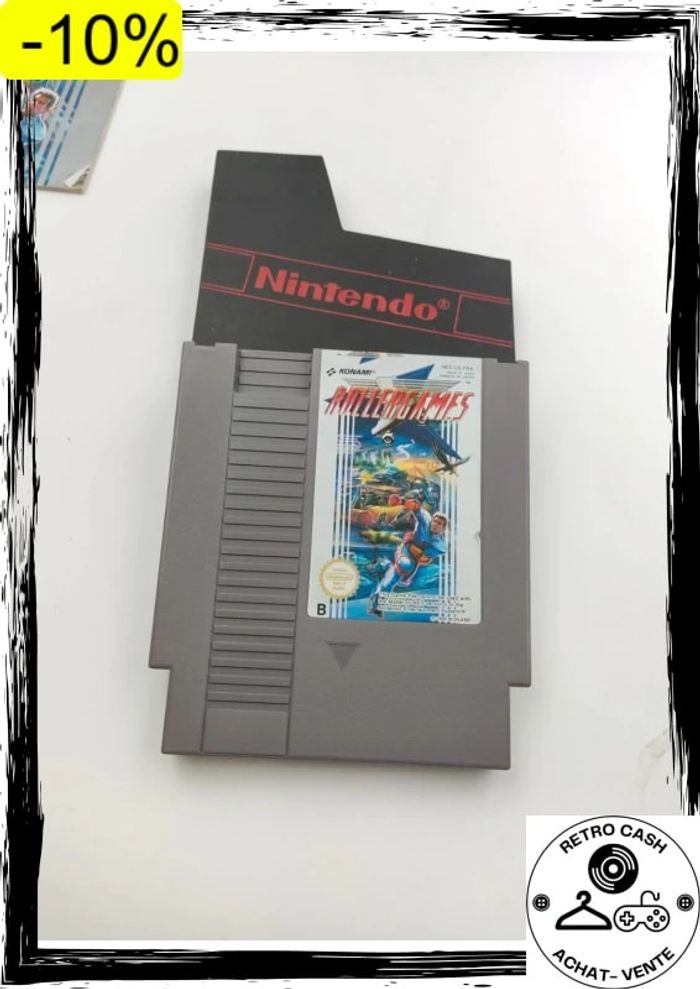 Rollergames / Roller Games / Nintendo nes / PAL B / fah-1 complet - photo numéro 4