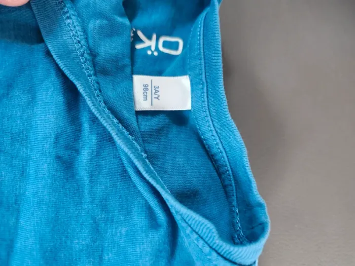 Lot hauts t shirt gilet garçon bleus 3 ans - photo numéro 7