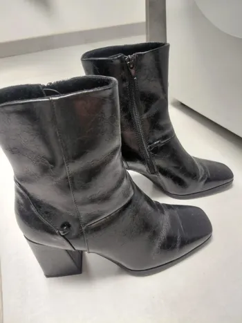 Bottines femme brillante