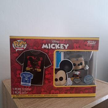 Figurine XXL Funko Pop Jumbo tee shirt Mickey Diamond  - Figurine neuve