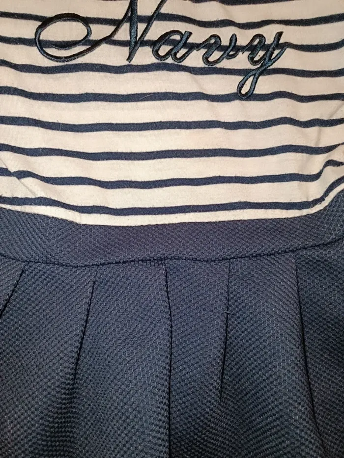 Robe patineuse marinière Chicaprie 24 mois - photo numéro 6