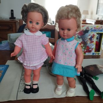 Lot de 2 Poupées vintage