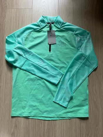 Demi zip nike running division vert 