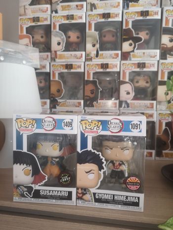 2 Funko pop Animation Demon Slayer