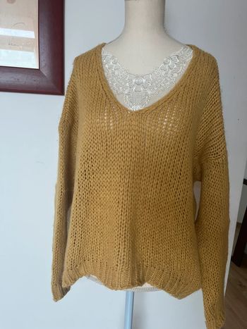 Pull jaune