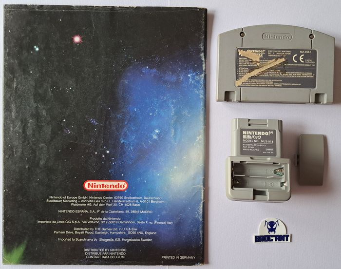 Lylat Wars (Starfox 64) EUR avec Rumble Pak Nintendo 64 N64 pal - photo numéro 4