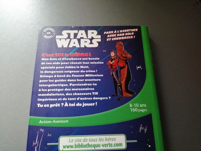 Livre Star Wars c'est toi le héro - photo numéro 3