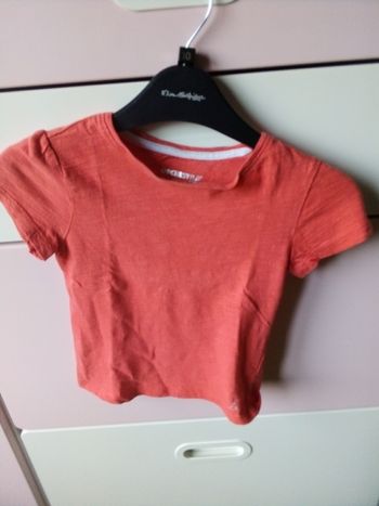 T-shirt corail