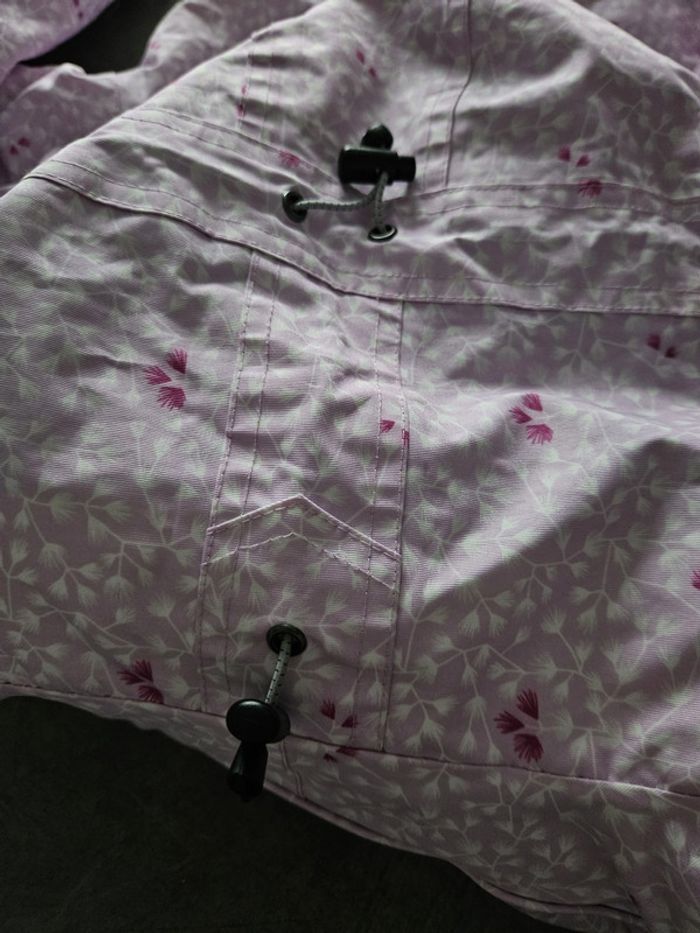 Manteau de ski chaud polaire à capuche fille - rose - 13 ans - Missing Link - photo numéro 14