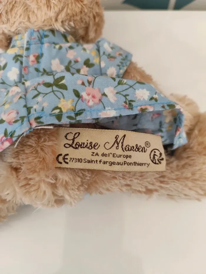 Peluche ours Louise mansen - photo numéro 5