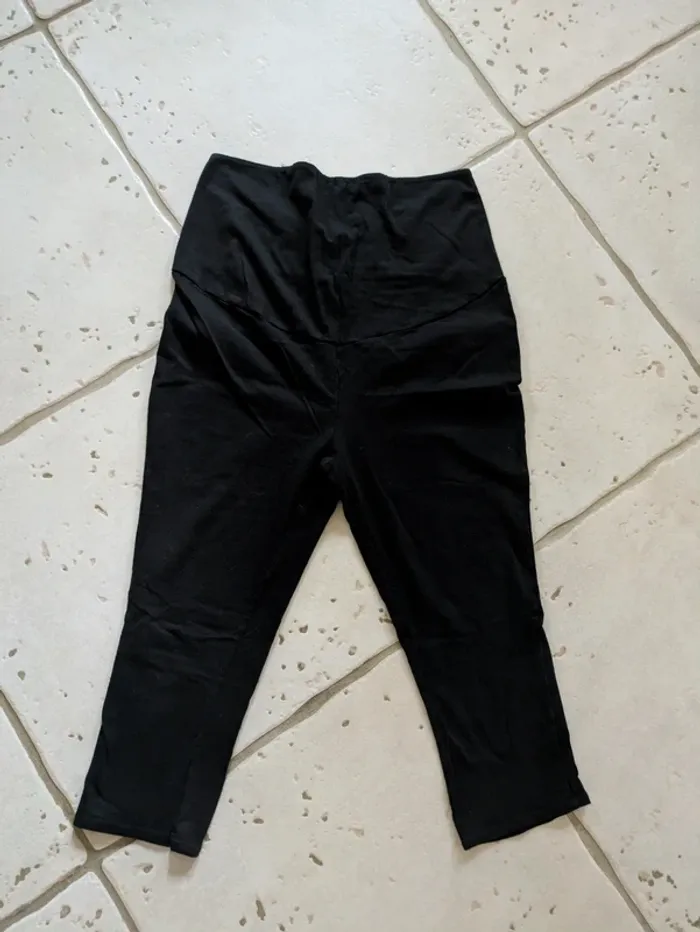 Joli legging de grossesse noir Kiabi taille L