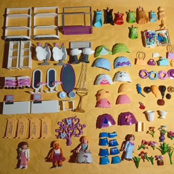 Playmobil en avant les histoires Salon de coiffure