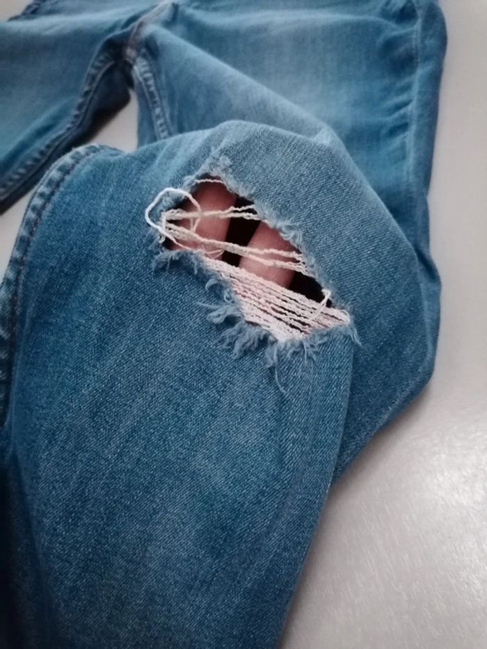 Jeans bershka Denim Eur36 mex 26 femme ado - photo numéro 4