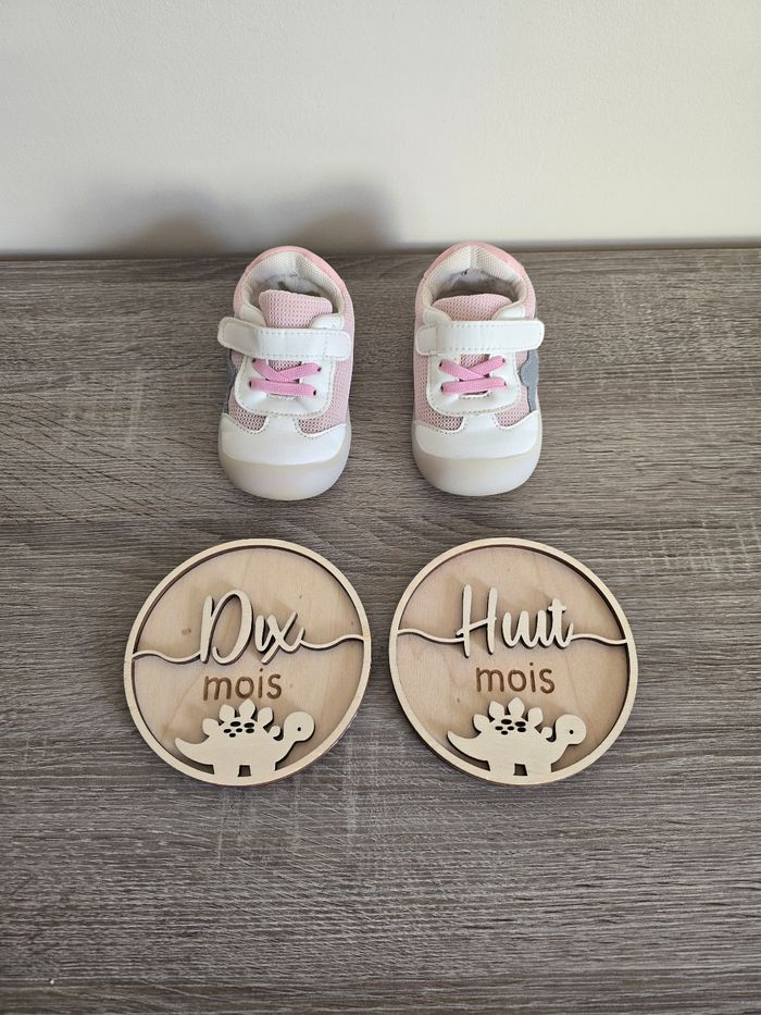 Chaussure Bébé Fille - Basket souple