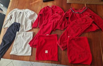 Lot de 3 pyjamas Cyrillus - Taille : 4 ans