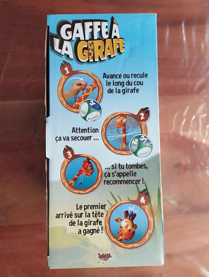 Jeux de société gaffe à la girafe - photo numéro 3