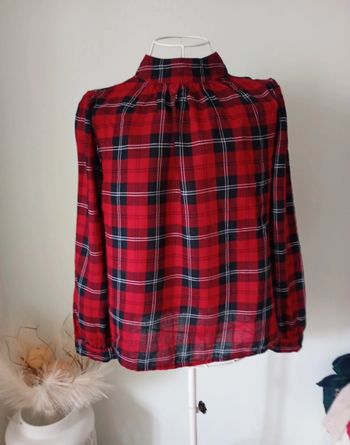 Blouse à carreaux 