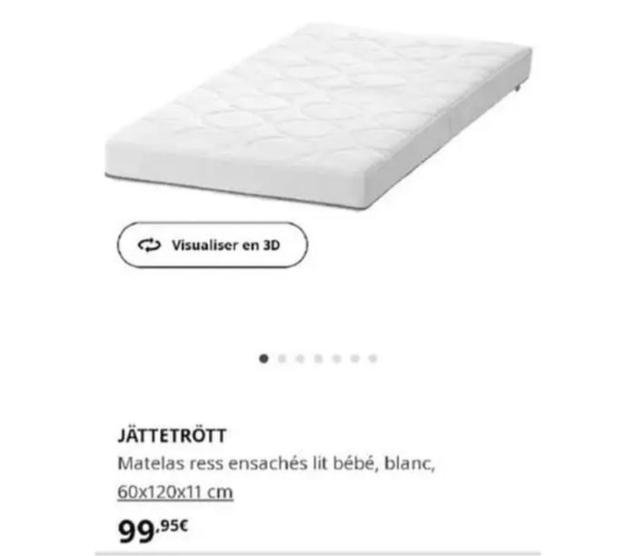 Lit et matelas a vendre - photo numéro 3