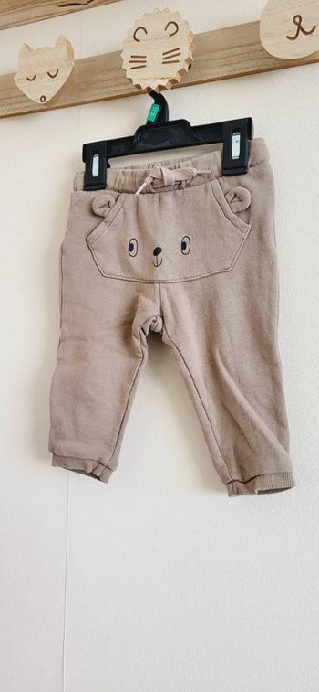 Sarouel kiabi 12 mois beige marron