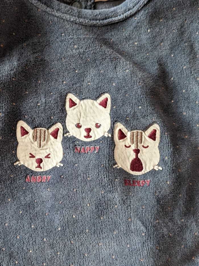 Ensemble pyjamas bébé 6 mois - photo numéro 2