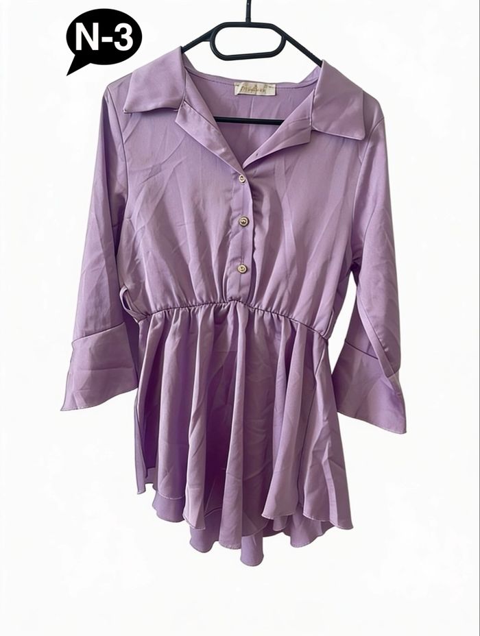 Lot de 4 robes & tops femme Taille- S/M - photo numéro 6