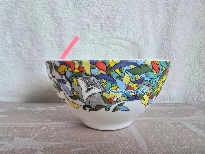 Bol / Bowl Disney Arcopal Pocahontas Meeko / Meiko - photo numéro 2