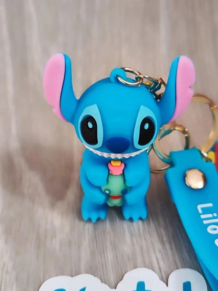 Porte clés Lilo & Stitch bleu - photo numéro 2
