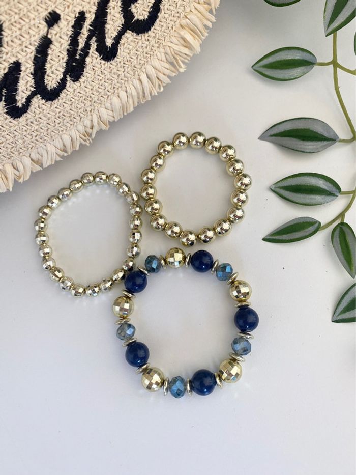 Bracelets Trio assortis neufs - photo numéro 3