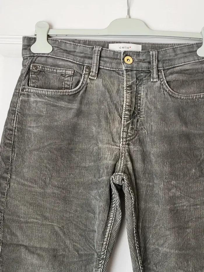 Pantalon en velours côtelé Ponice Celio - photo numéro 2