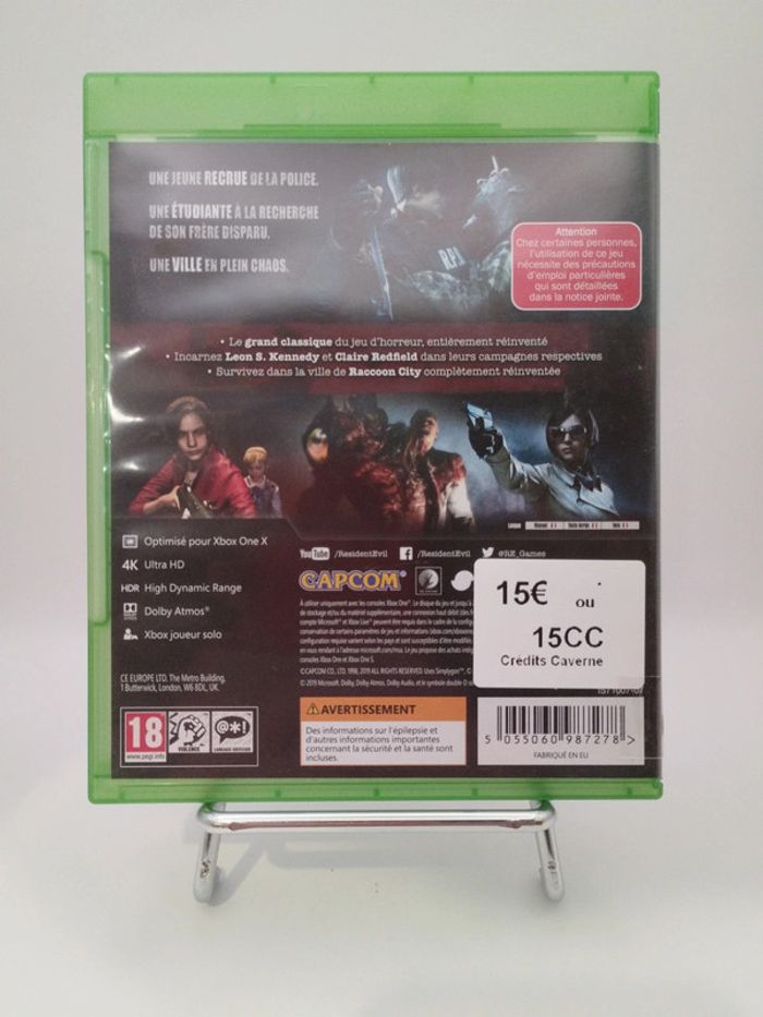 Resident evil 2 - Xbox one - photo numéro 2