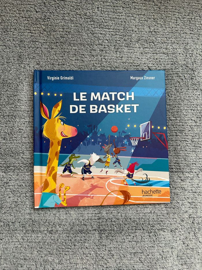 Livre McDo neuf « Le match de basket » Collection « Esprit sportif » 2024