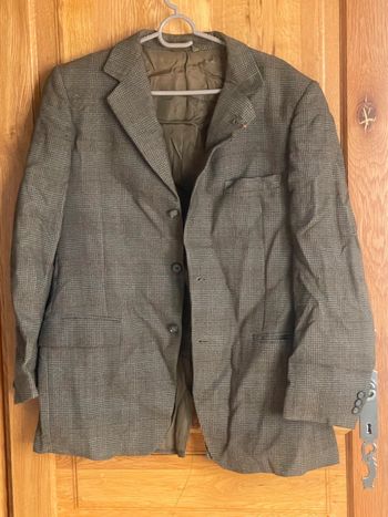 Veste à carreaux chasse homme