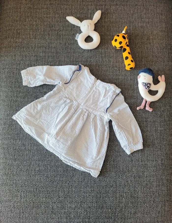 Robe habillée petite fille Obaibi 12 mois - photo numéro 3